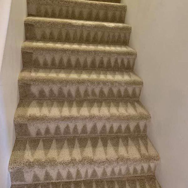 Tucson Stair Carpet Cleaning Example